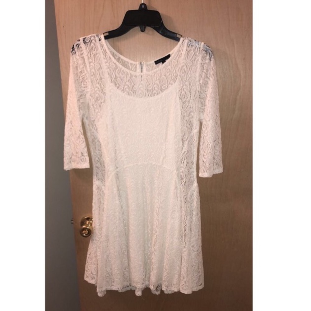 White Lace Dress